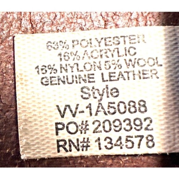 Vineyard Vines 34" Striped Canvas & Leather Belt With Brass Buckle - Picture 10 of 10